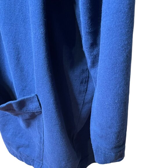 Just My Size Womens Blue Cardigan Sweater Long Sleeve Plus Size 3X u Shoulder Pa - Picture 5 of 8